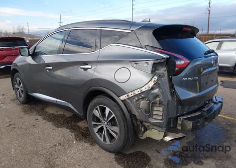 2020 Nissan Murano Sv Intelligent Awd z USA, uszkodzony, nr VIN 5N1AZ2BS3LN129910